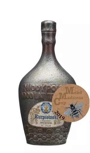 BRĄZOWY MEDAL MEAD MADNESS CUP POZNAŃ 2019 DLA MIODU PITNEGO DWÓJNIAK “KURPIOWSKI”