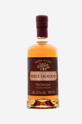 TRÓJNIAK z nutą maliny SERCE OGRODU 500 ml, 13 %